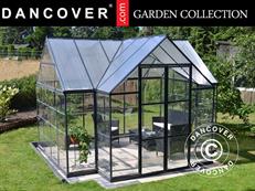 Orangerie Polycarbonat VICTORY, 10,41m², Palram/Canopia, 3,66x3,05x2,69m, Grau