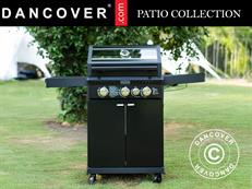 Gasgrill Dancover 3+1, Schwarz