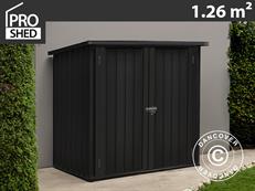 Garden shed, metal cabinet 1.47x0.86x1.34 m, 1.26 m², ProShed®, Anthracite
