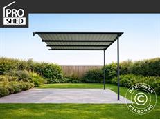 Extension for garden shed with skylight, 2.36x2.79x2.02 m, 6.5 m2, ProShed®, Anthracite 