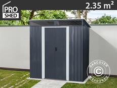 Garden Shed with Skylight 1.95x1.21x1.96 m, 2.35 m², ProShed®, Anthracite/White