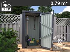 Garden Shed, steel cabinet 0.98x0.81x1.8 m, 0.79 m², ProShed®, Anthracite