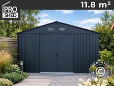 Garden shed 3.22x3.67x2.17 m, 11.8 m2, ProShed®, Anthracite 