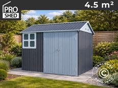 Garden shed, 2.59x1.72x2.22 m, 4.45 m², ProShed®, Anthracite/White 