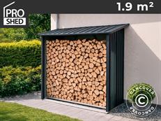 Wood Storage 2.17x0.89x1.54 m, 1.93 m2, ProShed®, Anthracite 