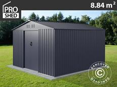 Garden Shed 2.77x3.19x1.92 m, 8.84 m², ProShed®, Anthracite