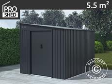 Abri de jardin, 2,14x2,57x1,93m, 5,5m2, ProShed®, Anthracite