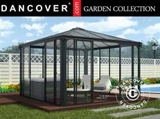 Orangerie, pavillon LEDRO, 12,96m², Palram/Canopia, 3,6x3,6x2,95m, Grau