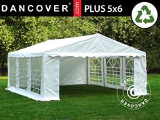Marquee PLUS 5x6 m PE 700, White