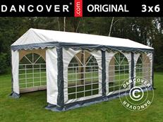 Party tent Original 3x6 m PVC 900, Grey/White