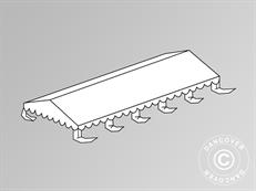 Roof cover for Marquee Original 5x10 m PVC, White