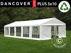 Marquee PLUS 5x10 m PE 700, White