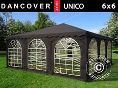 Pagoda Party tent UNICO 6x6 m, Black