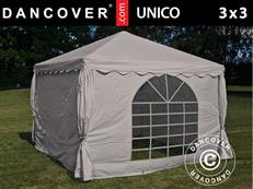 Party tent UNICO 3x3 m, Sand