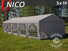 Party tent UNICO 5x10 m, Sand