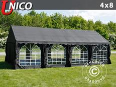 Party tent UNICO 4x8 m, Black