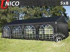 Party tent UNICO 5x8 m, Black