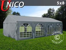 Party tent UNICO 5x8 m, Dark Grey
