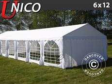 Party tent UNICO 6x12 m, White