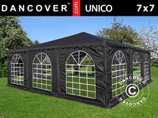 Pagoda Party tent UNICO 7x7 m, Black