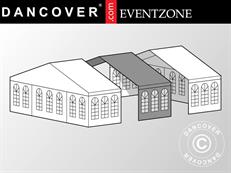 3 m extension for professional Party tent EventZone 9x9 m PVC, White