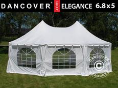 Party tent Elegance 6.8x5 m, White