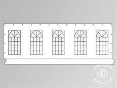 Muro lateral con ventana para carpa PLUS 10m, Blanco