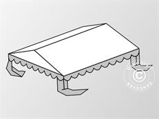 Toiture pour Tente de réception Plus 3x6m PE, Blanc/Gris