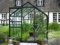 Drivhus Glas Halls Popular 3,8m², 1,93x1,95x1,95m, Grøn