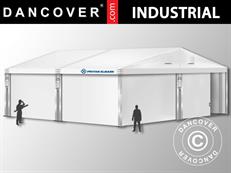 Industrijska Montažna Hala Alu 10x10x4,52m s kliznim vratima, PVC, Bijela