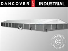 Industrijska Montažna Hala Alu 20x50x9,04m s kliznim vratima, PVC/Metal, Bijela