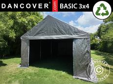 Lagerzelt Basic, 3x4m, PE 300, Grau