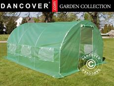 Polytunnel Greenhouse 3x4.5x2 m, 13.5 m², Green