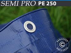 Bâche 6x10m, PE 250g/m², Bleu