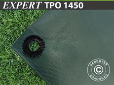 Bâche 8x10m, TPO, 350 g/m², Vert