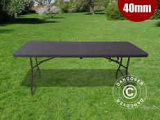 Sklopivi Stol 180x74x74cm Crna (1 kom)