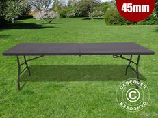 Sklopivi Stol 240x76x74cm, Crna (1 kom)