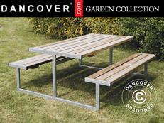 Picknicktisch, 1,85x1,8x0,75m, Holz
