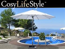 Parasol Bermuda, Ø3m, Blanco
