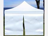 Kit paroi latérale pour Tente pliante FleXtents 3x3m, Blanc