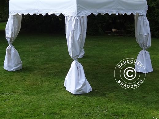 FleXtents Curtains, White, 2 pcs.