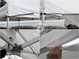 FleXtents PRO 3m stogelis, Baltas su tvirtinimo detalėmis