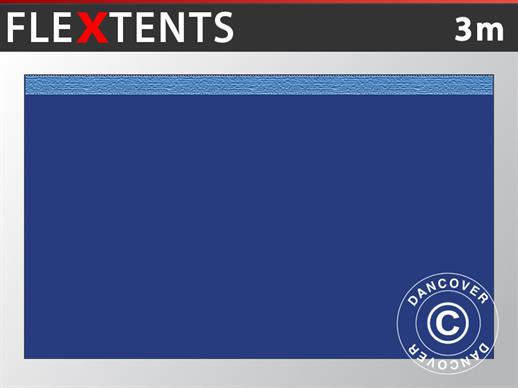 Standardna bočna stranica FleXtents, 3m, Tamno Plava