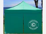 Pared lateral con cremallera para FleXtents, 3m, Verde