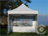 Fodera per il tetto FleXtents, Bianco, per gazebo pieghevole di 3x3m