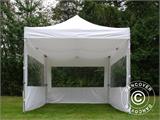 Fodera per il tetto FleXtents, Bianco, per gazebo pieghevole di 3x3m