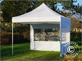 Fodera per il tetto FleXtents, Bianco, per gazebo pieghevole di 3x3m