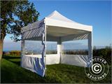 Fodera per il tetto FleXtents, Bianco, per gazebo pieghevole di 3x3m