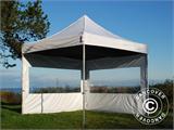 Fodera per il tetto FleXtents, Nero, per gazebo pieghevole di 3x3m