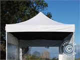 Fodera per il tetto FleXtents, Nero, per gazebo pieghevole di 3x3m